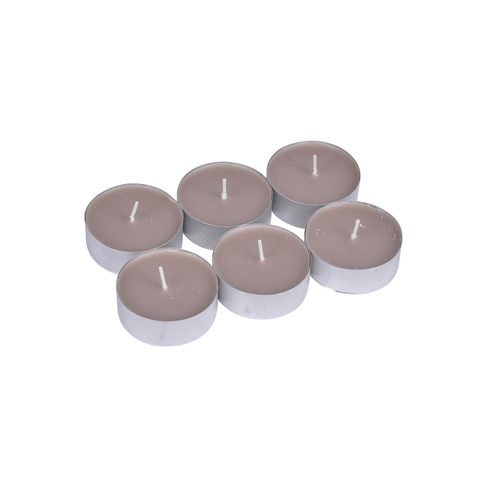 Eden Lot de 6 maxi bougies chauffe plat opium