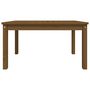 Voir la diapositive 5 : VIDAXL Table de jardin marron miel 82,5x50,5x45 cm bois massif de pin