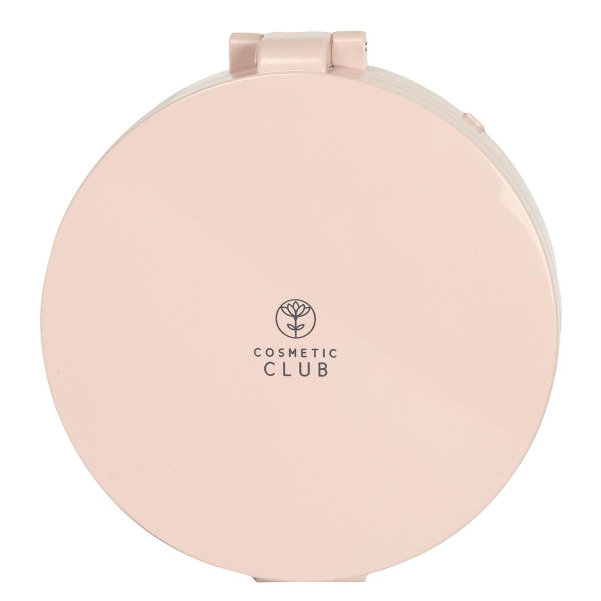 Voir la diapositive 3 : Cosmetic Club Miroir de poche led grossissant  triptyque  11cm nude