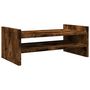 Voir la diapositive 6 : VIDAXL Support de moniteur chêne fumé 50x27x20 cm bois d ingénierie