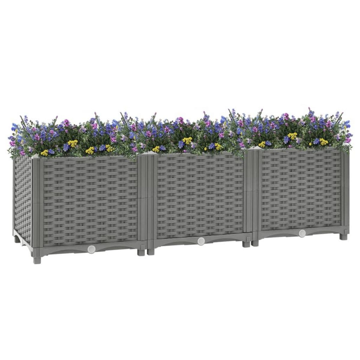 VIDAXL Lit sureleve 120x40x38 cm Polypropylene