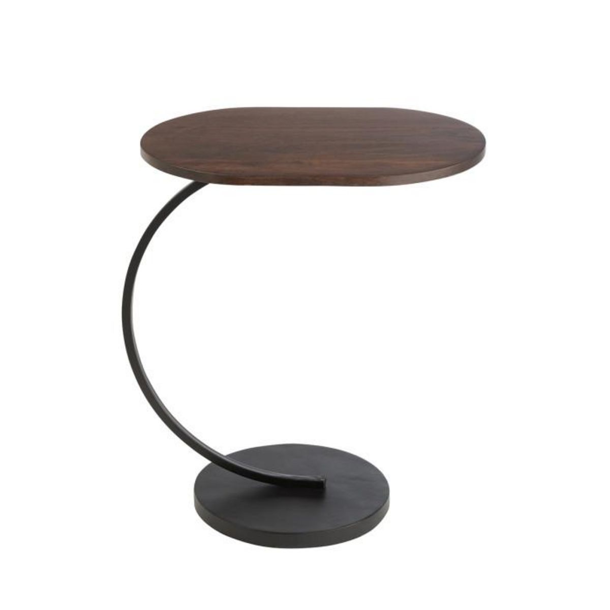 Paris Prix Table d'Appoint en Bois  Randy  59cm Marron