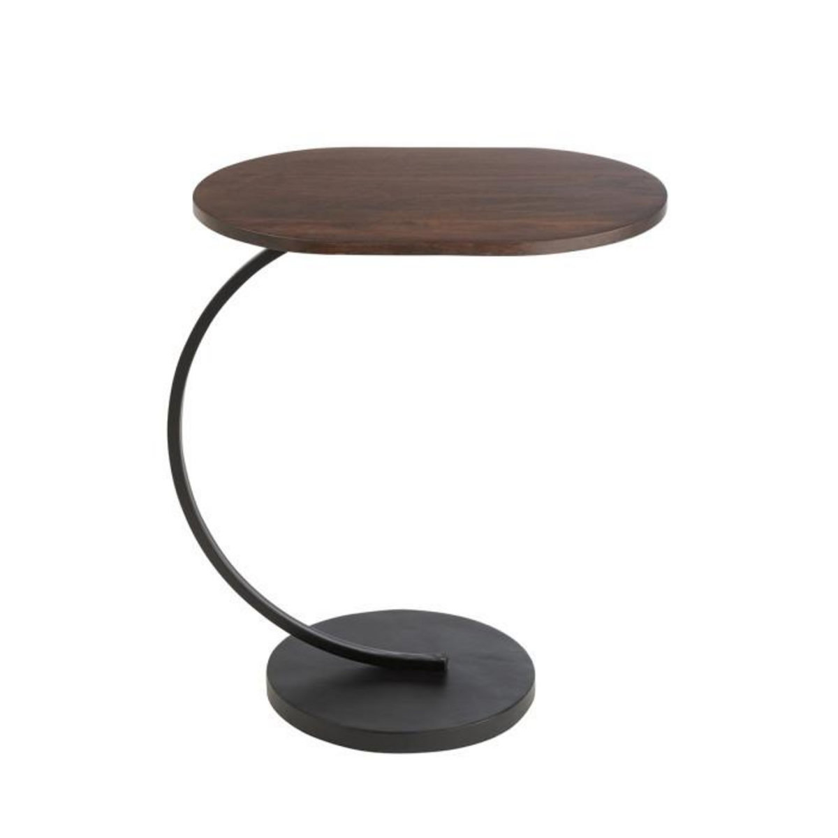 Paris Prix Table d'Appoint en Bois  Randy  59cm Marron