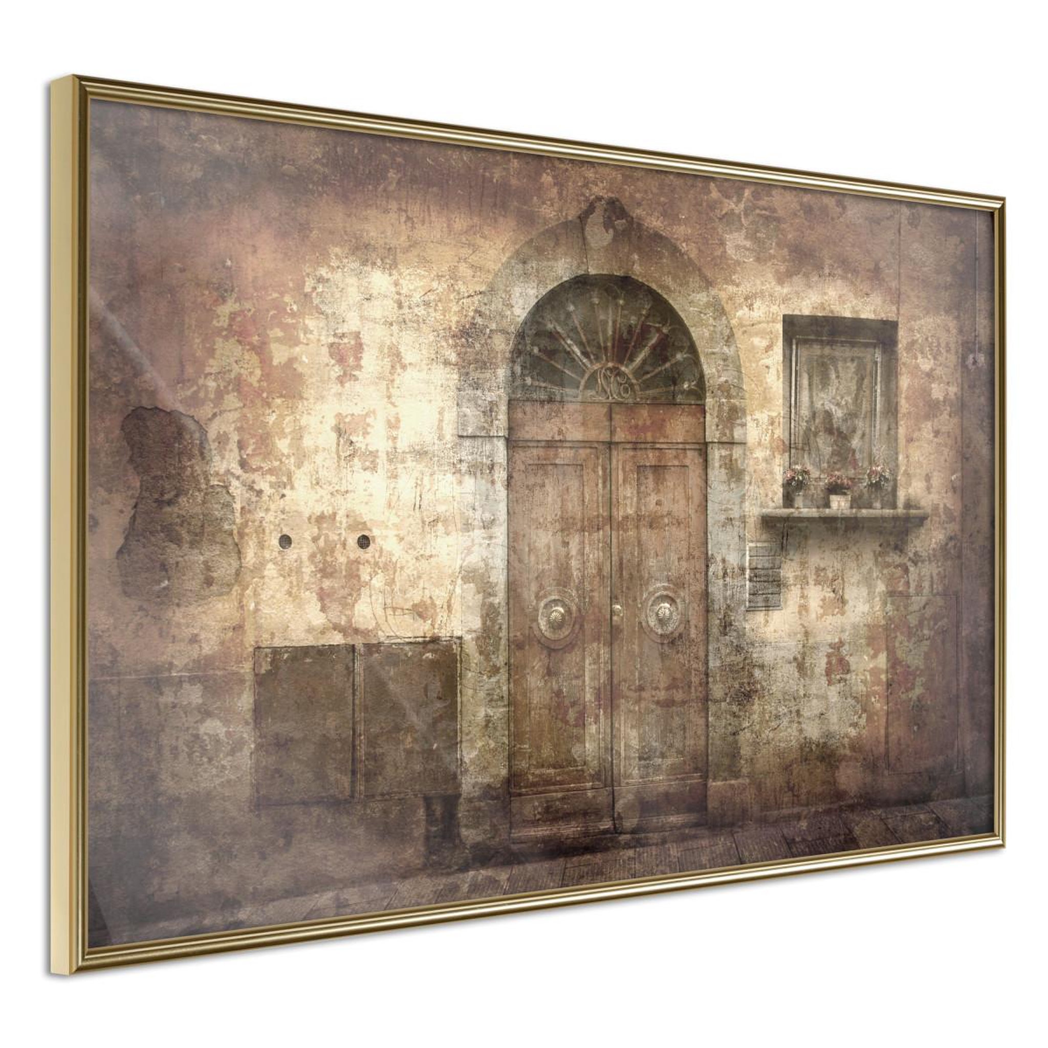 Paris Prix Affiche Murale Encadrée  Mysterious Door