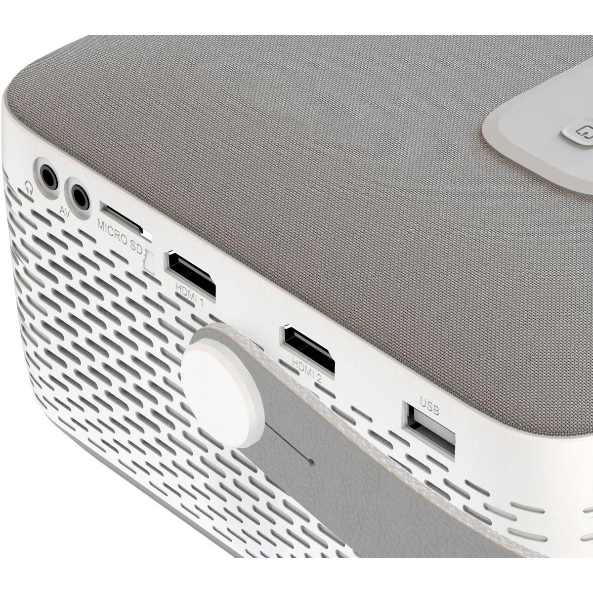 RADIOLA Vidéoprojecteur home cinéma GMRAVPB301 HD avec Batterie