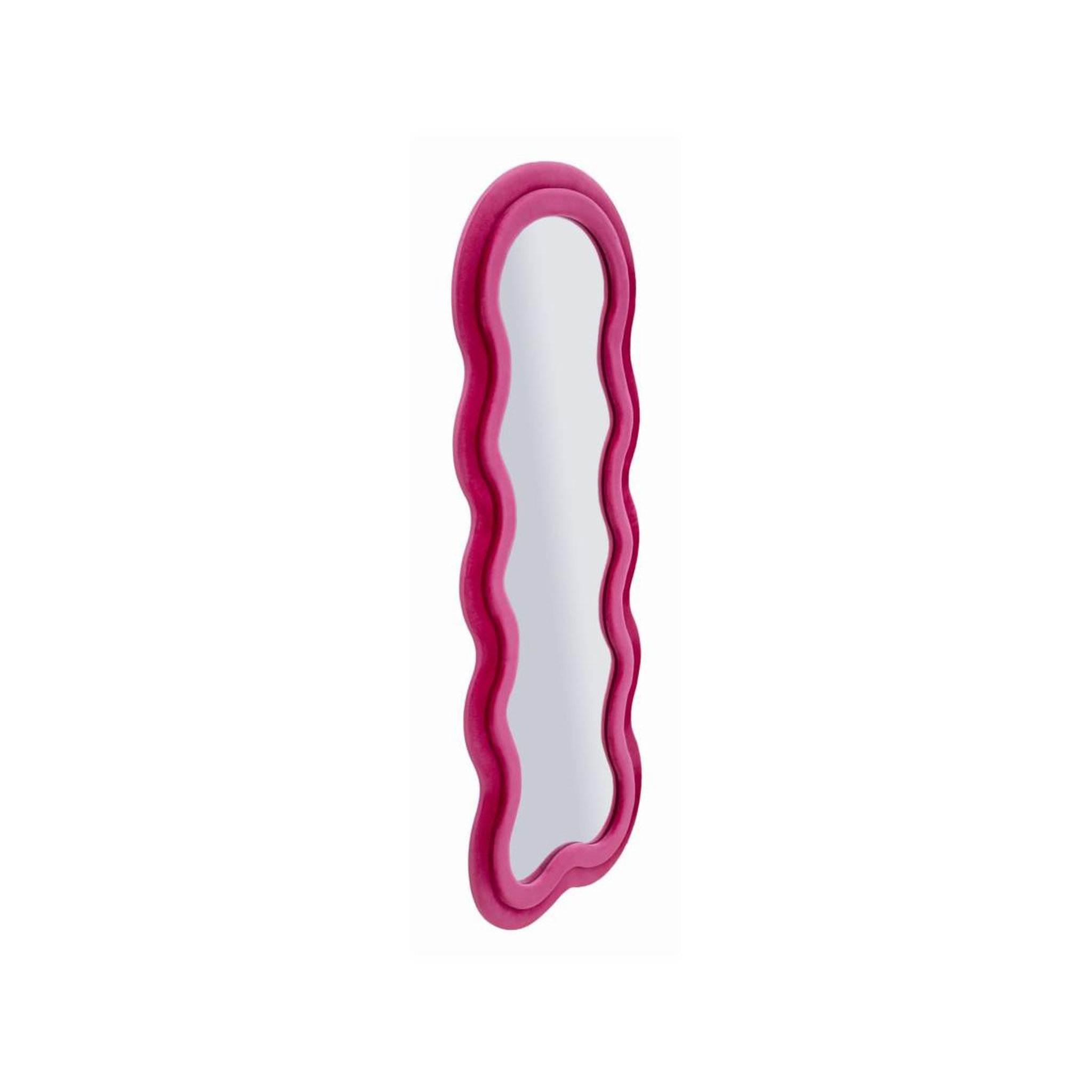 Voir la diapositive 2 : Paris Prix Miroir mural design  velvet  160cm fuchsia