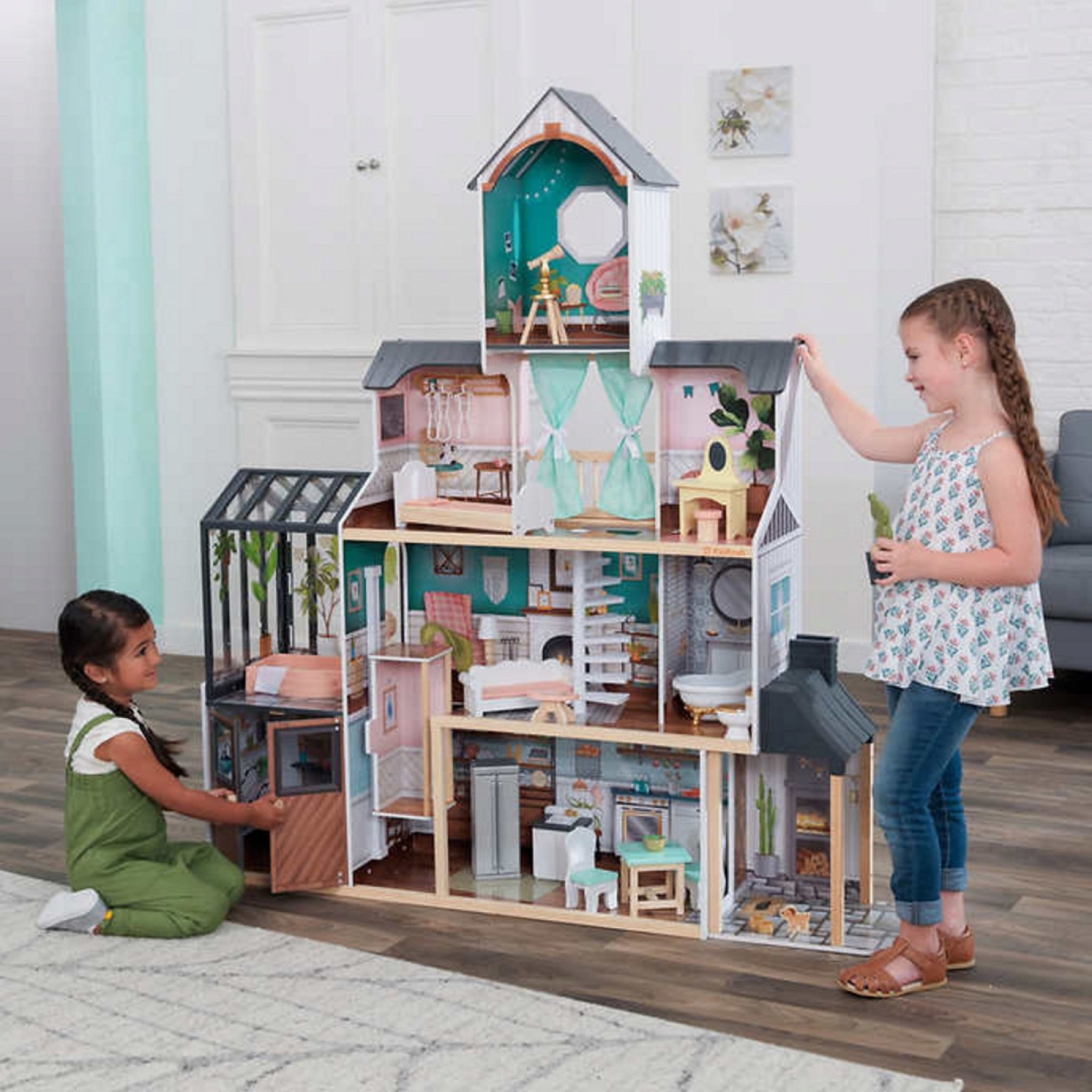 Voir la diapositive 2 : Kidkraft Manoir de poupée Céleste de Kidkraft 