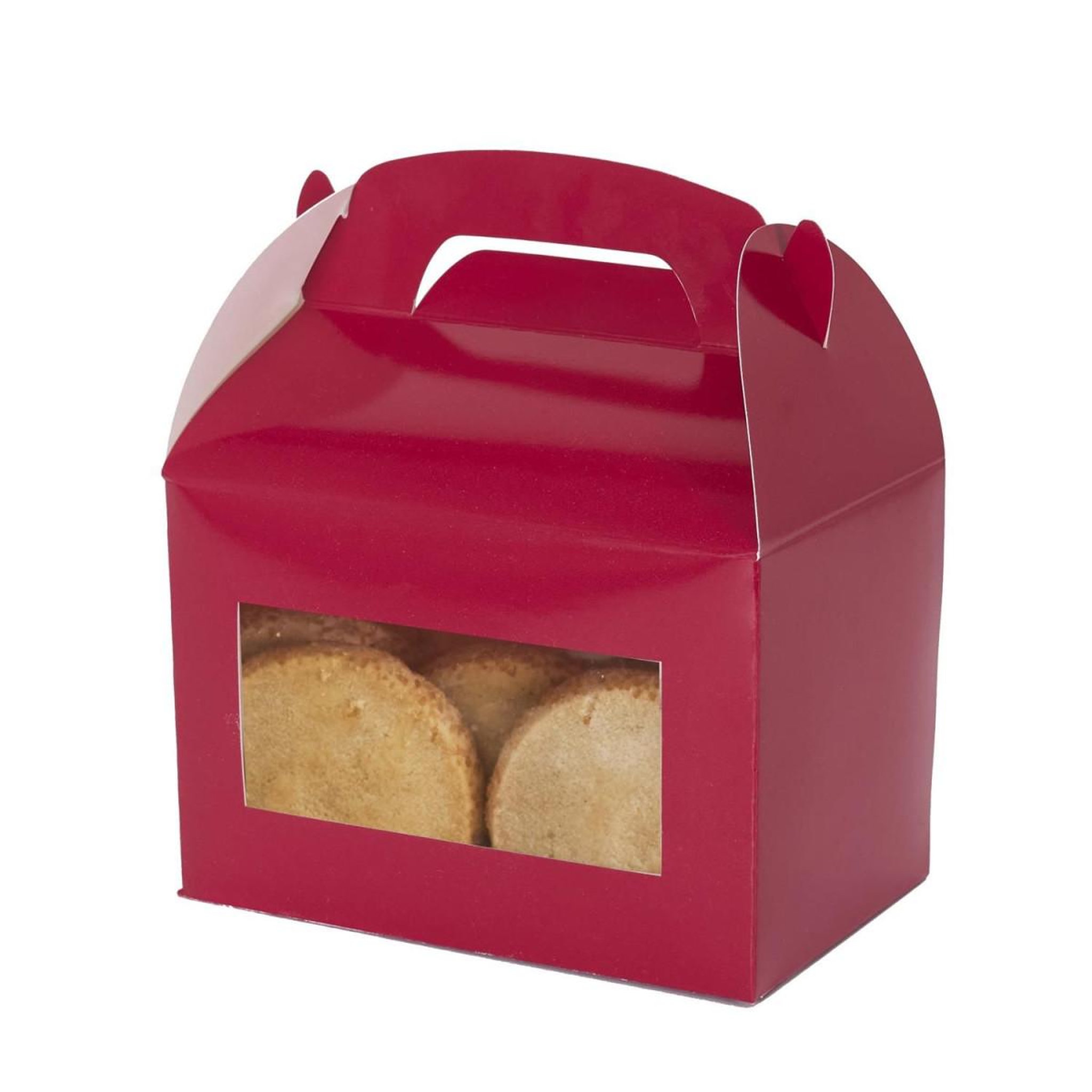 Voir la diapositive 4 : Lily Cook Lot de 5 Boîtes à Gâteaux  Pâtisserie  20cm Rose