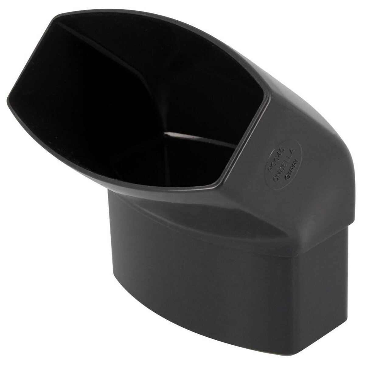 GIRPI Coude 45° mâle / femelle pour gouttière Pcgoa PVC