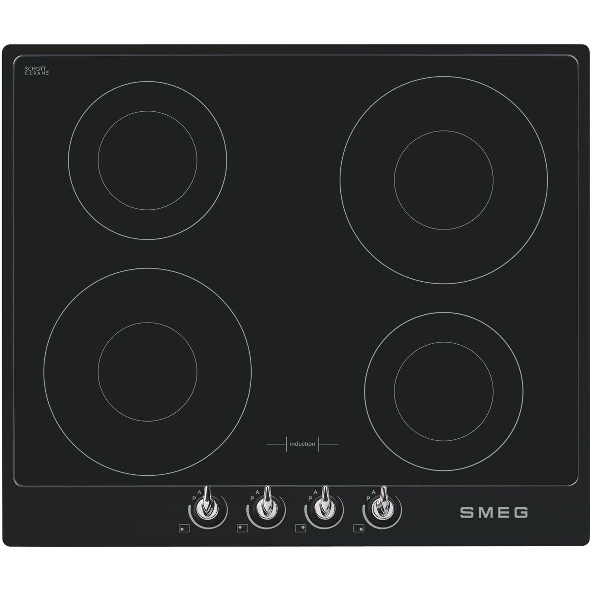 SMEG Plaque induction SI964NM Victoria