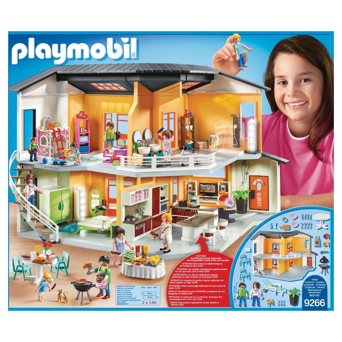PLAYMOBIL 9266 - City Life - Maison moderne 