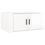 Voir la diapositive 2 : VIDAXL Table basse Blanc brillant 80x50x36 cm Bois d'ingenierie