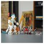 Voir la diapositive 7 : LEGO Ninjago 71786 La créature Dragon de glace de Zane, Jouet 2-en-1, Figurine de Dragon et Minifigurines