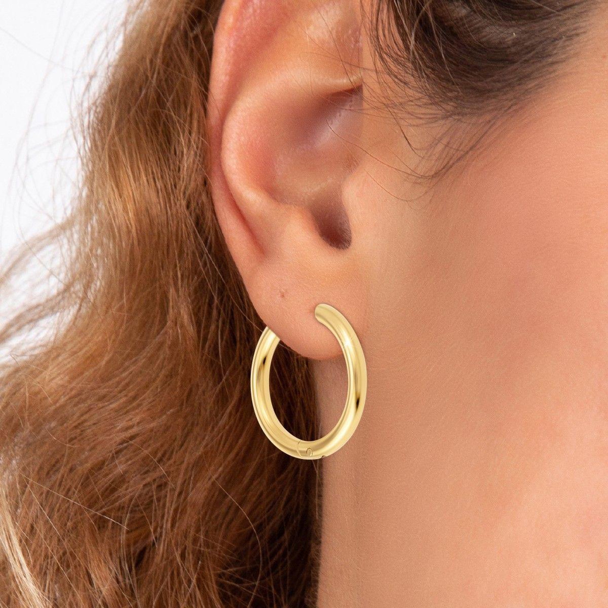 Voir la diapositive 2 : SC BOHEME Boucles d'oreilles SC Bohème en acier inoxydable