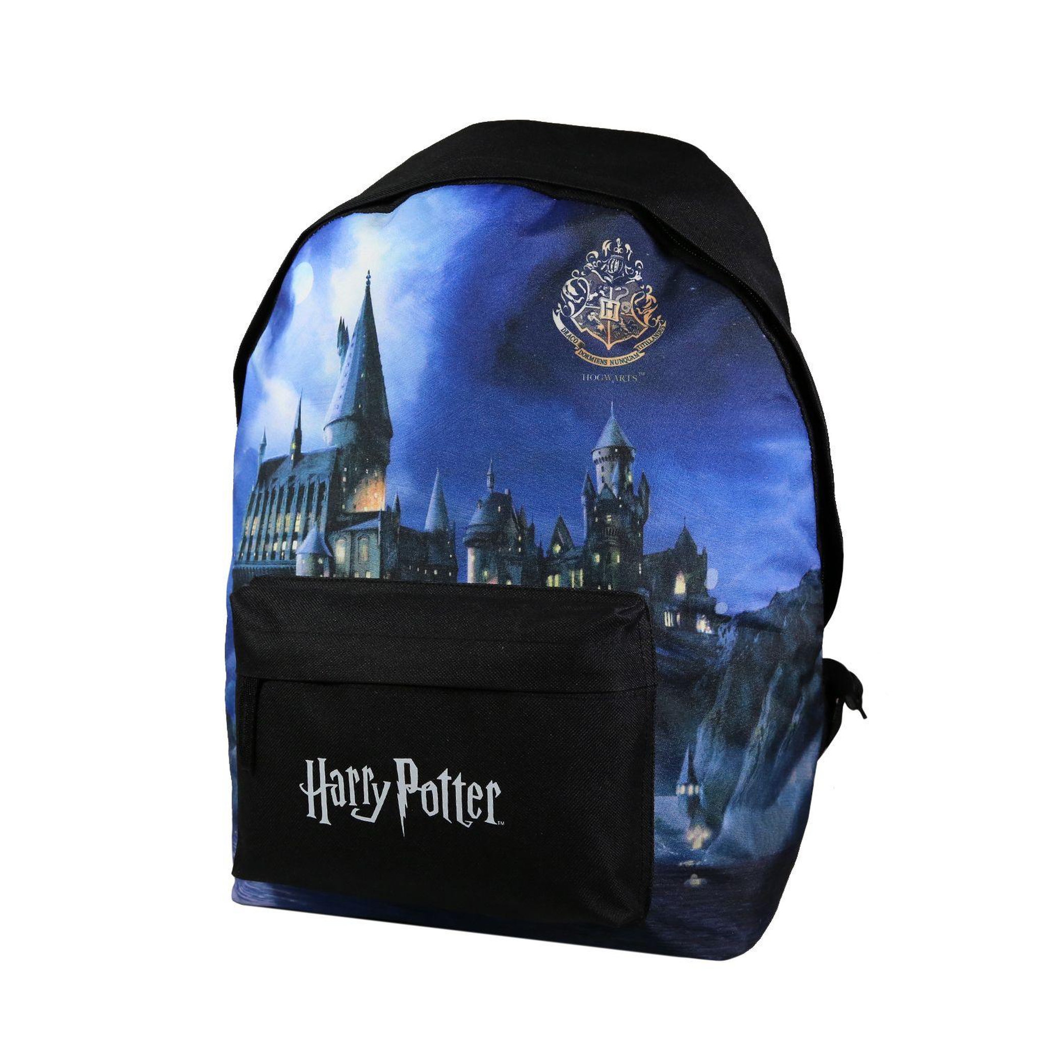 Voir la diapositive 2 : Bagtrotter BAGTROTTER Sac à dos 1 compartiment Harry Potter Noir Château