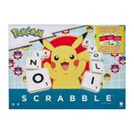 SCRABBLE Scrabble Pokémon-Jeu de société familial avec 2 modes de jeu HXT27
