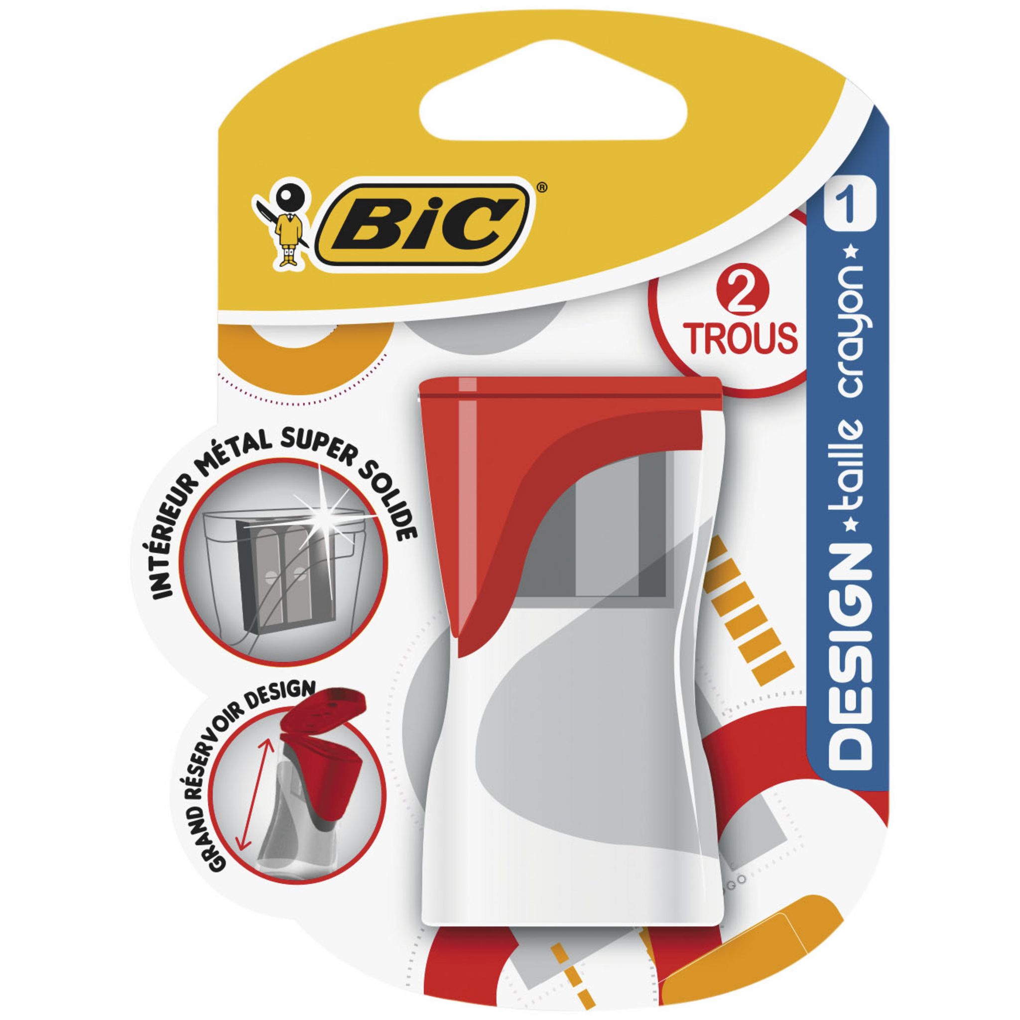 Taille-Crayons Avec Réservoir - Système Propre Qui Ne Salit Pas La