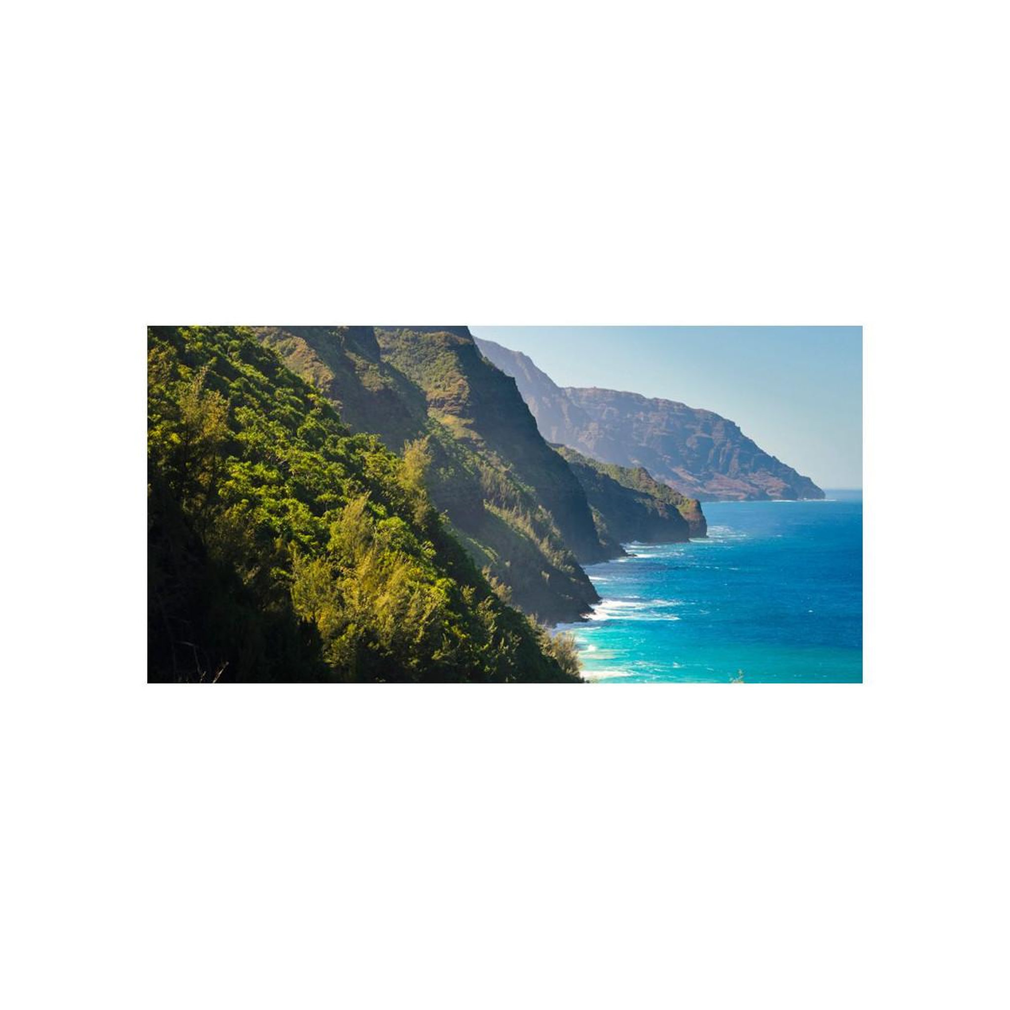 Voir la diapositive 2 : Paris Prix Papier peint xxl  na pali coast, kauai, hawaii ii  270x550cm