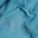 TOILINUX Parure de lit 2 places Sumatra avec imprimé - Longueur 260 cm x Largeur 240 cm - Vert émeraude