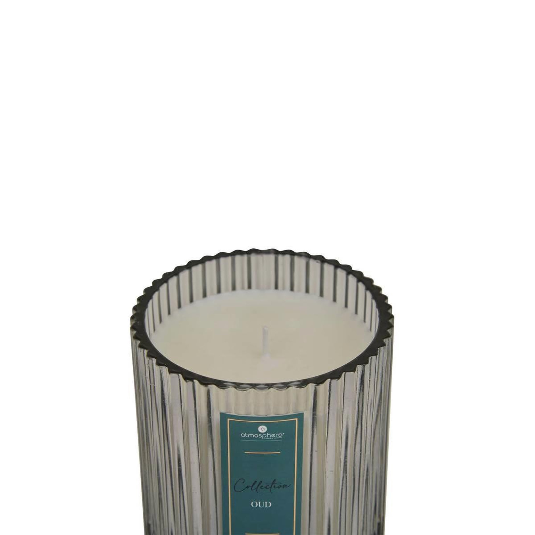 Voir la diapositive 2 : ATMOSPHERA Bougie parfumée en verre  albie  290g bois de oud
