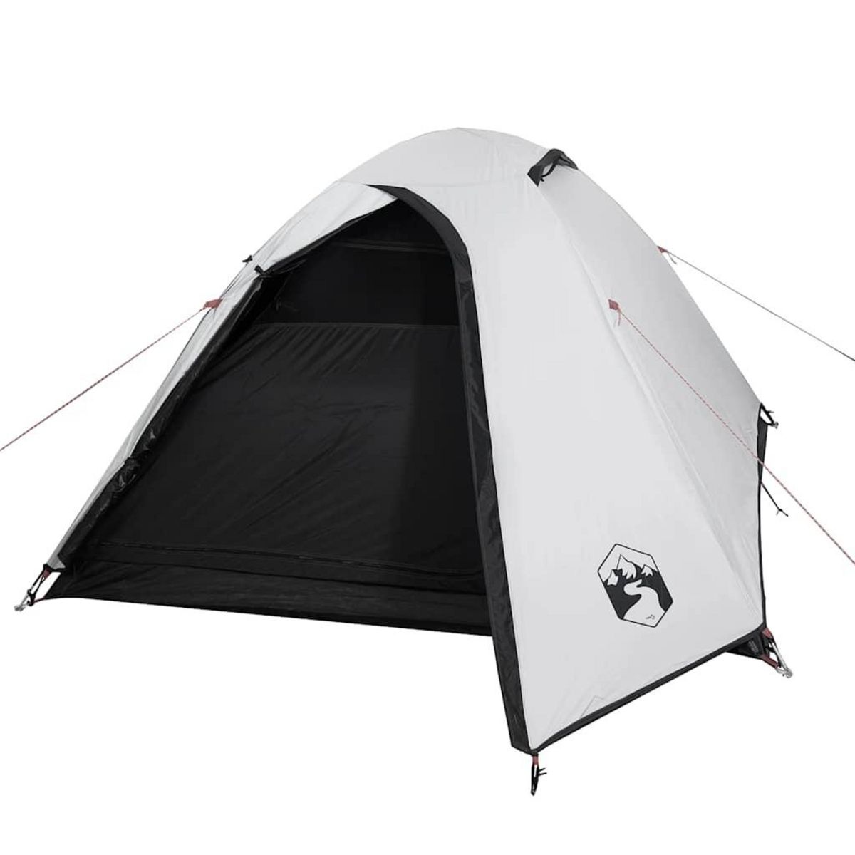 VIDAXL Tente de camping a dome 3 personnes tissu occultant impermeable