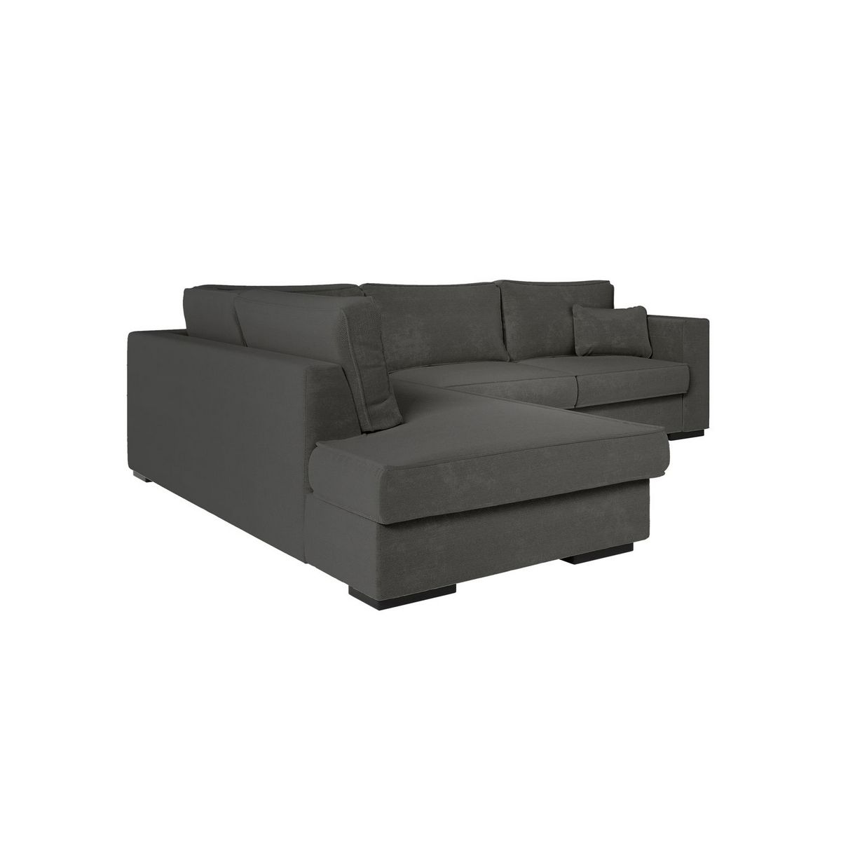  Canapé d'angle gauche 4 places tissu PENELOPE