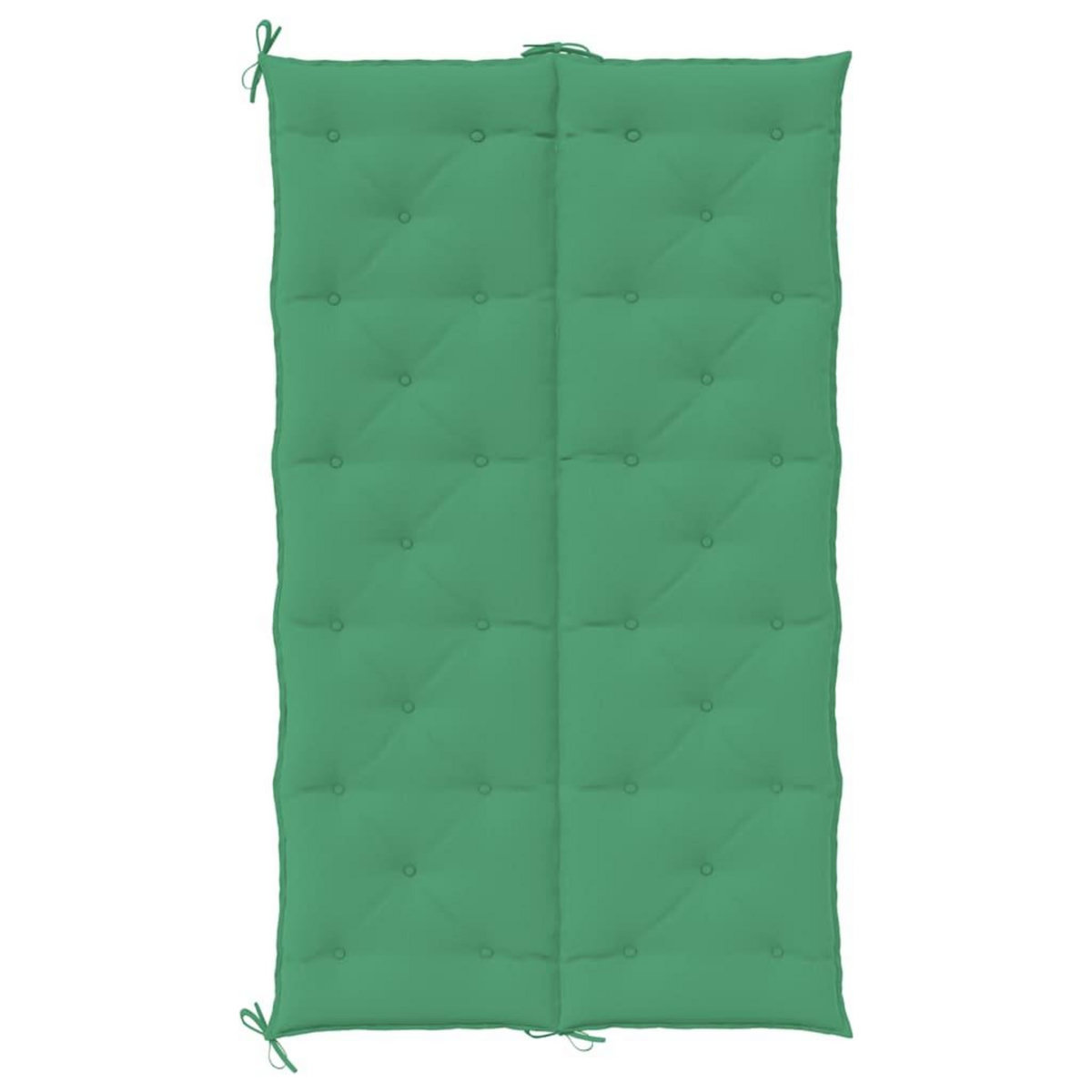 VIDAXL Coussin de banc de jardin vert 180x(50+50)x7 cm tissu oxford