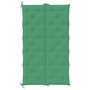 Voir la diapositive 5 : VIDAXL Coussin de banc de jardin vert 180x(50+50)x7 cm tissu oxford