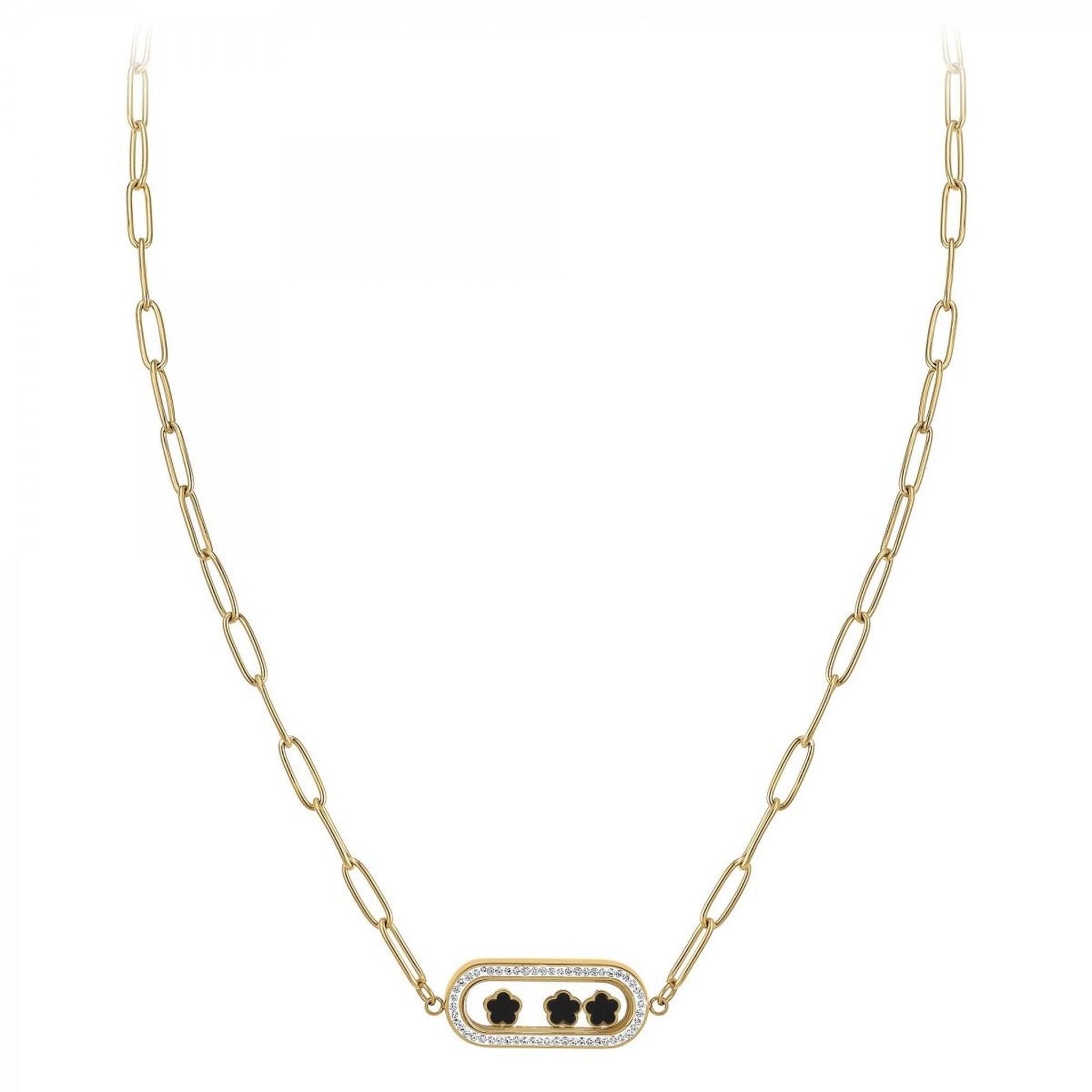 Voir la diapositive 3 : SC BOHEME Collier SC Bohème orné de Cristaux scintillants