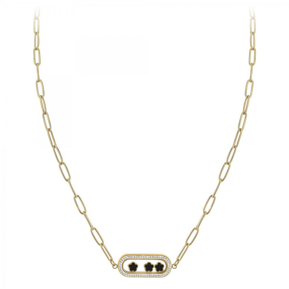 SC BOHEME Collier SC Bohème orné de Cristaux scintillants