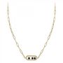 Voir la diapositive 3 : SC BOHEME Collier SC Bohème orné de Cristaux scintillants