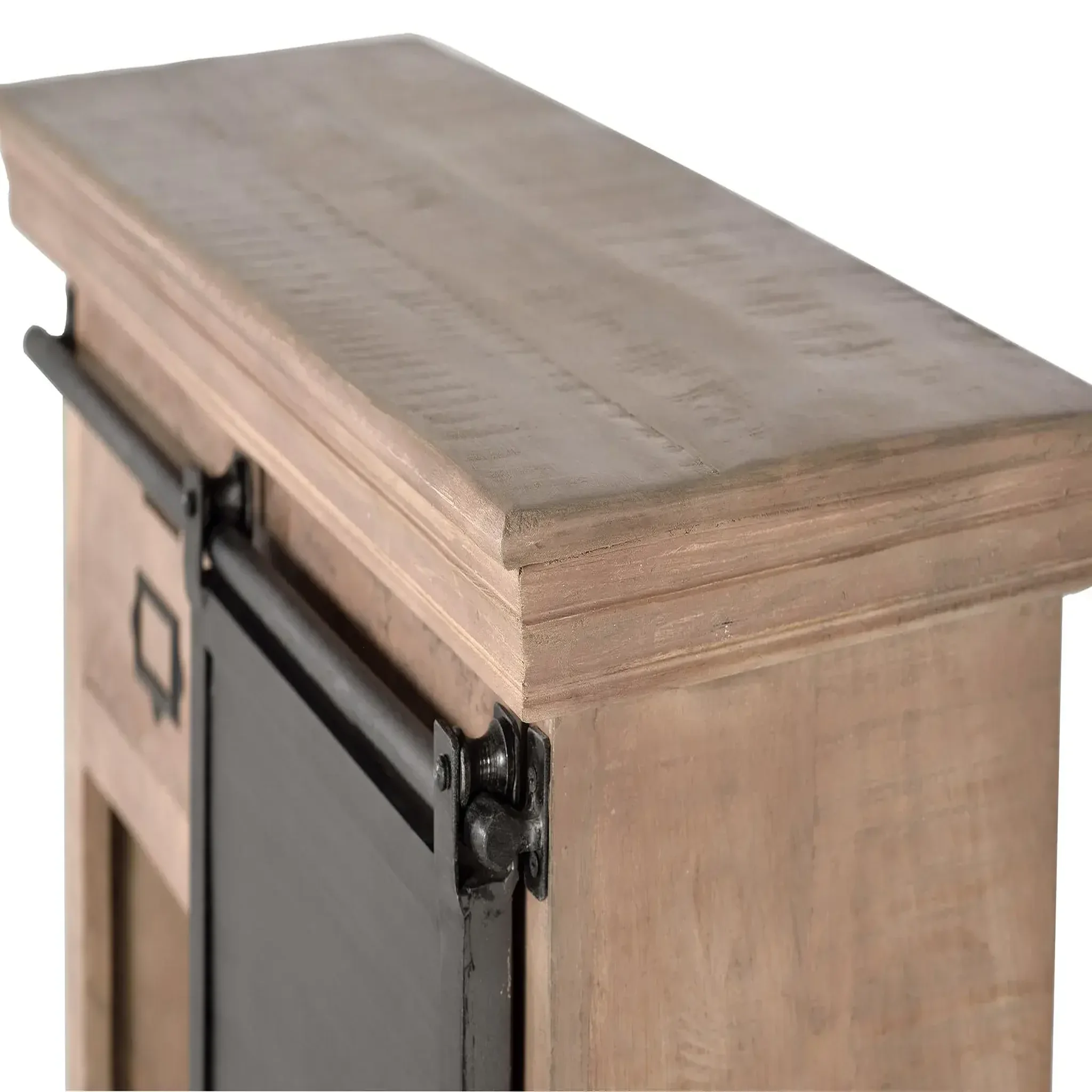 Voir la diapositive 2 : GINER Y COLOMER SL Buffet en bois de manguier 85cm style industriel moderne