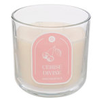 ATMOSPHERA Bougie Parfumée en Verre  Floa  350g Cerise