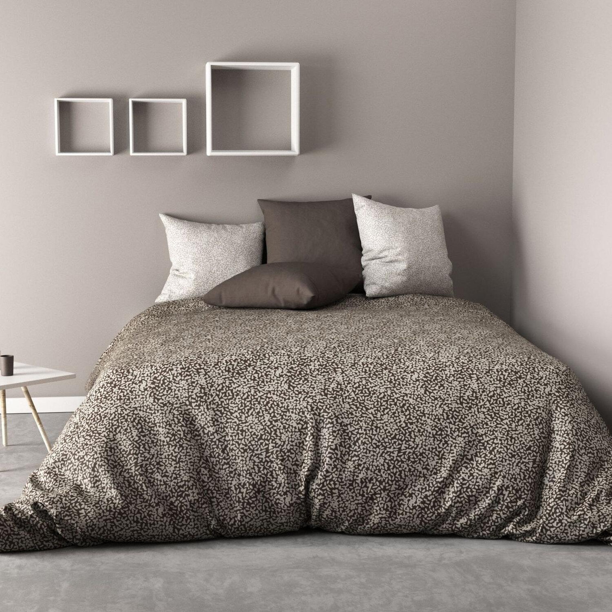 Voir la diapositive 1 : Home collection Parure de drap 100% coton zoe