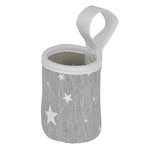 Paris Prix Housse de Protection pour Biberon  Col Étroit  8cm Gris