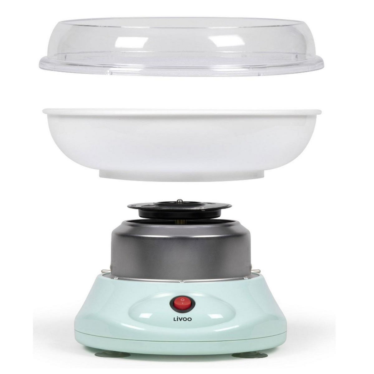 LIVOO Machine à barbe à papa bleu - DOM468