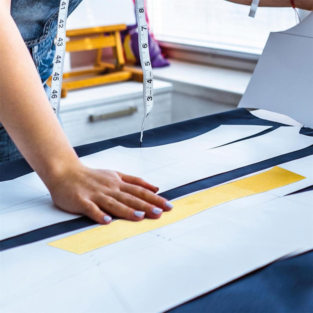 Paris Prix Ruban Adhésif  Double Face  25m Jaune