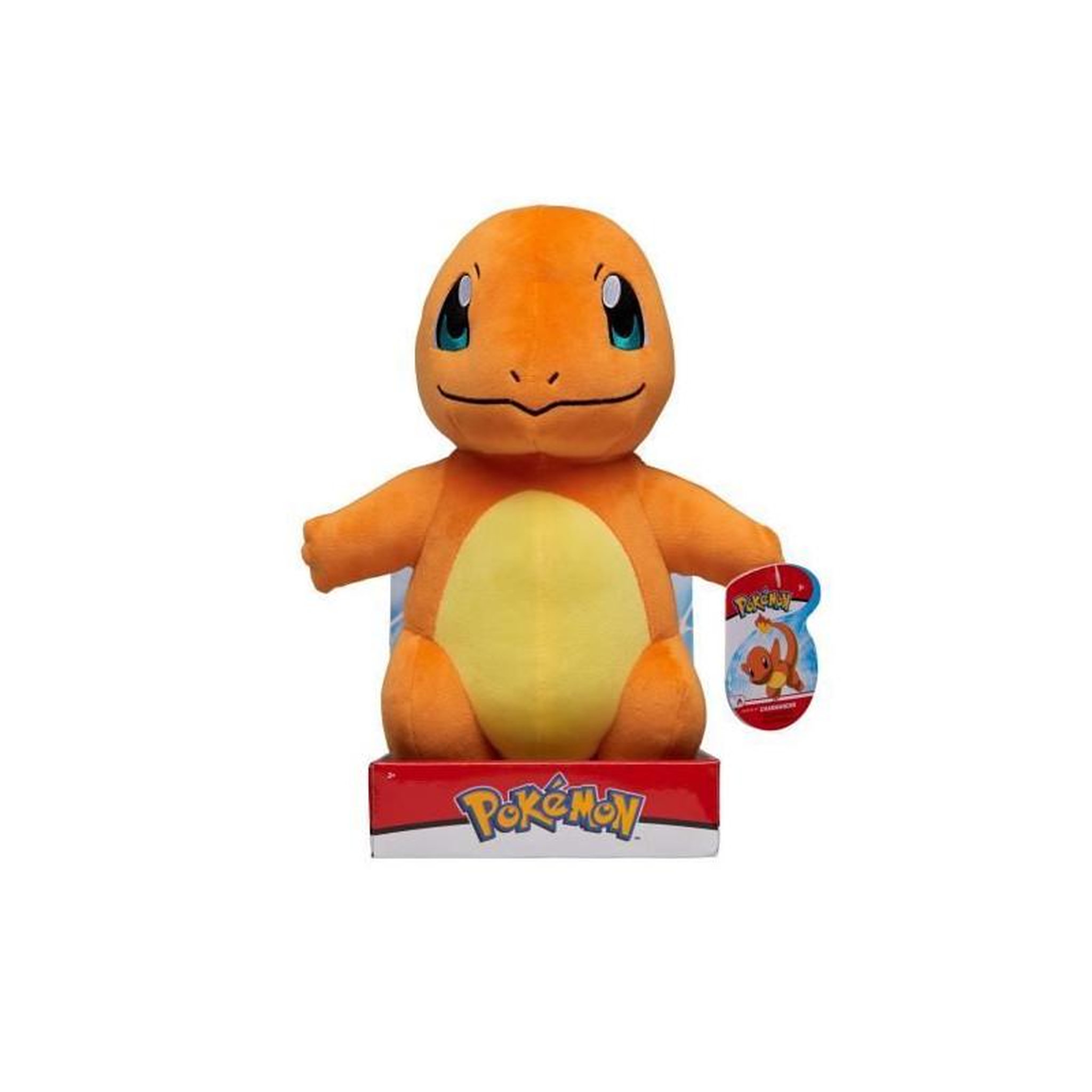 Voir la diapositive 3 : BANDAI Peluche Bandai Pokémon Salamèche 30 cm