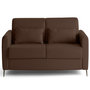 Voir la diapositive 1 : LISA DESIGN Owen - canapé 3 places convertible express couchage quotidien 140 cm matelas 12 cm en simili