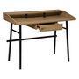 Voir la diapositive 3 : ATMOSPHERA Bureau vintage 1 tiroir en bois JOSAN - Marron