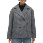 Vero Moda Manteau Gris Femme Vero Moda Elite bella. Coloris disponibles : Gris