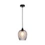 Voir la diapositive 4 : Paris Prix Lampe Suspension Déco  Corona  27cm Gris