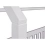 Voir la diapositive 5 : Paris Prix Lit Enfant Cabane  Pedro  90x200cm Blanc