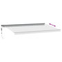 Voir la diapositive 5 : VIDAXL Auvent retractable automatique anthracite blanc 600x300 cm