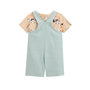 Voir la diapositive 2 : Petit Béguin Ensemble salopette bébé et t-shirt Bento