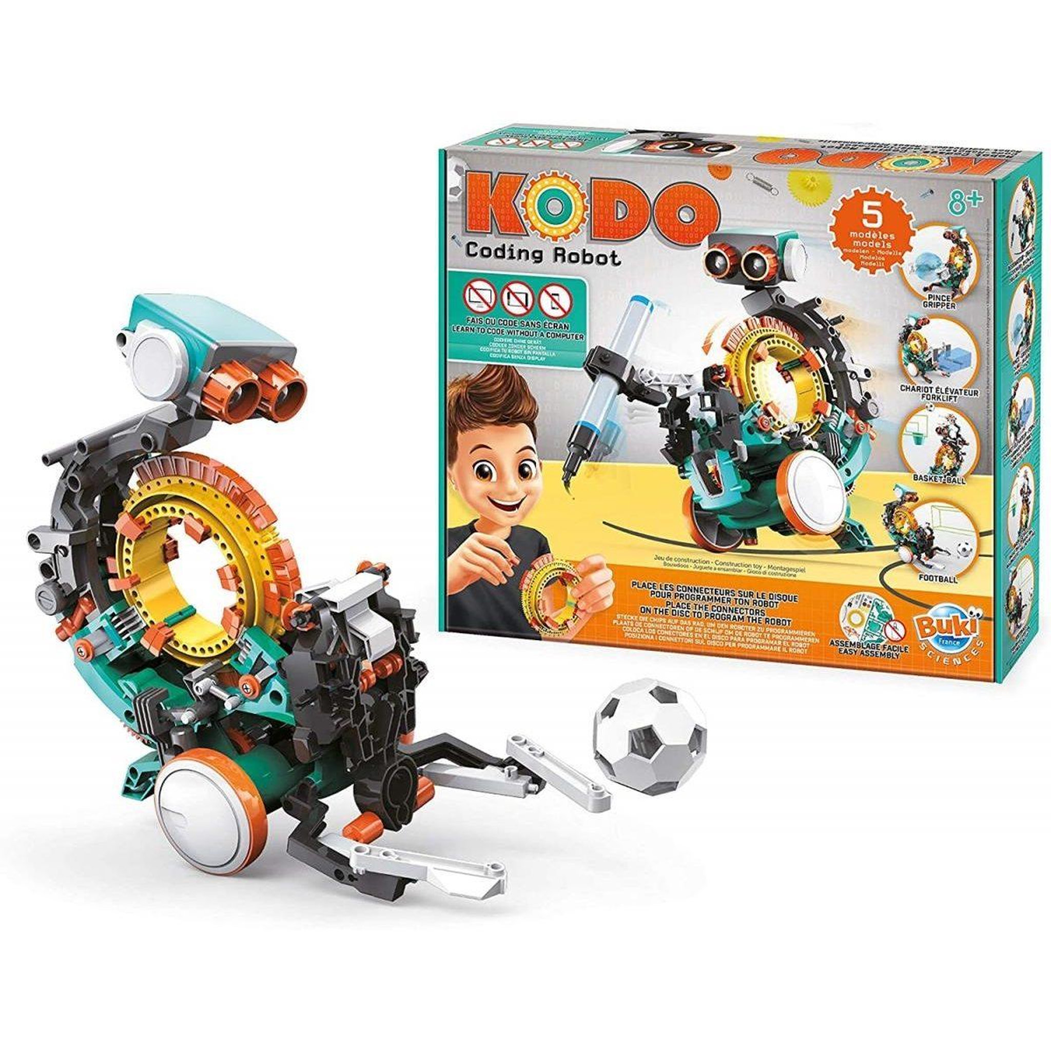 Voir la diapositive 5 : BUKI Robot pour apprendre a coder kodo
