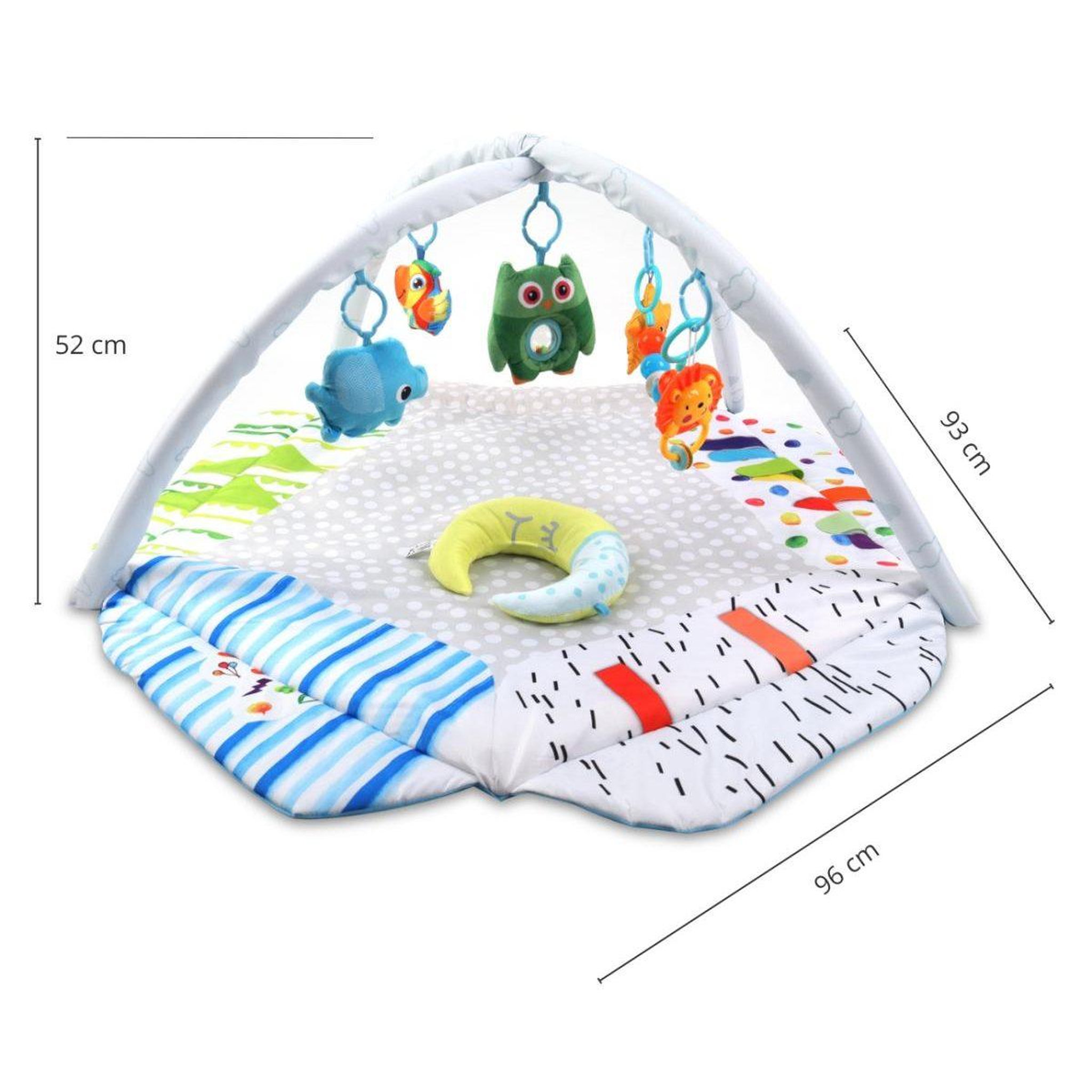 Voir la diapositive 3 : MILLY MALLY Tapis d'éveil tinymini monde des tout-petits 2-en-1