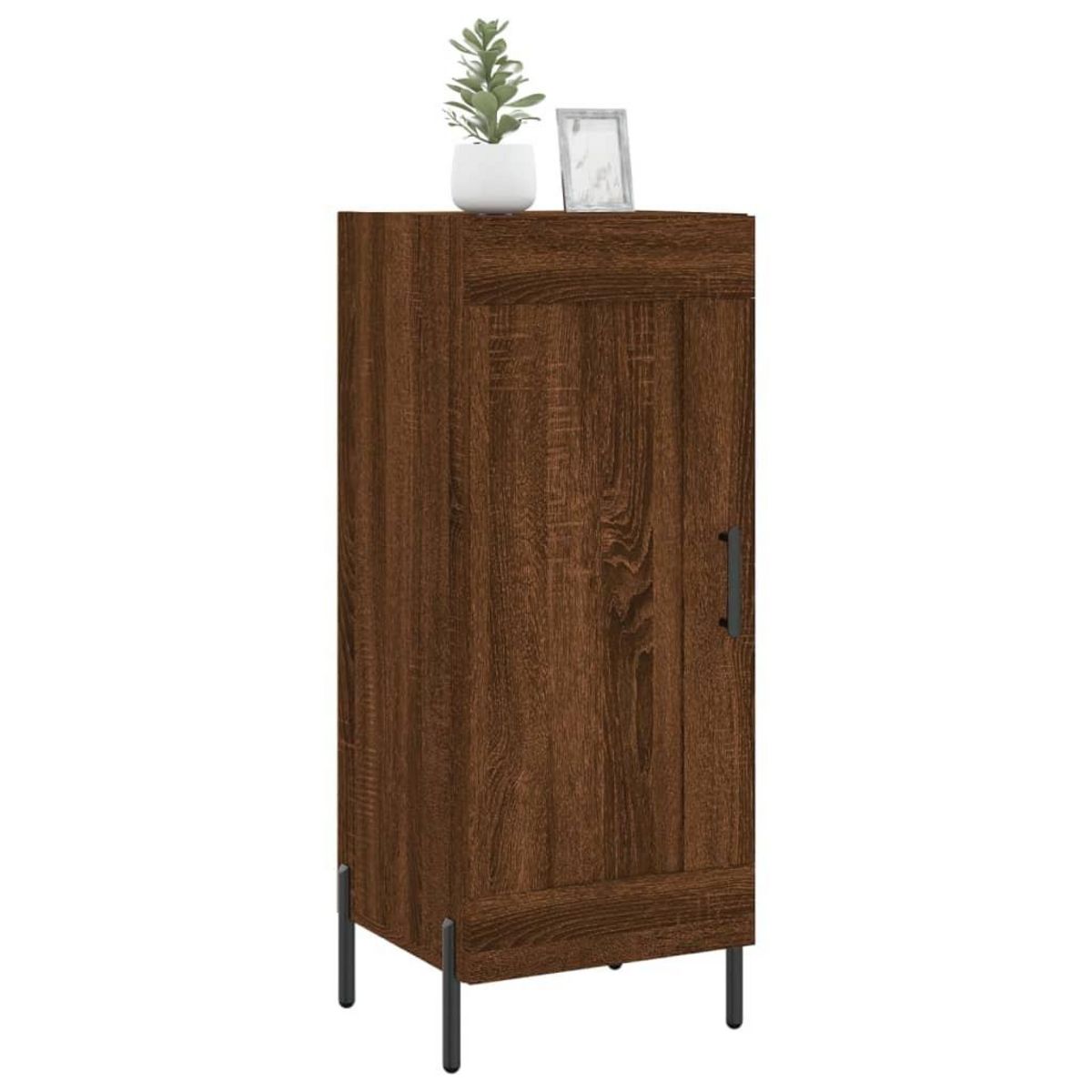 VIDAXL Buffet Chene marron 34,5x34x90 cm Bois d'ingenierie