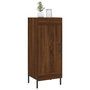 Voir la diapositive 3 : VIDAXL Buffet Chene marron 34,5x34x90 cm Bois d'ingenierie