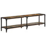 Voir la diapositive 2 : VIDAXL Meuble TV 150x30x41 cm bois massif de recuperation